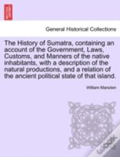 Capa do artigo The History Of Sumatra, Containing An Ac