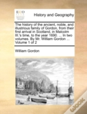 Capa do artigo The History Of The Ancient, Noble, And I