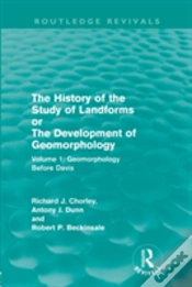 Capa do artigo The History Of The Study Of Landforms: Volume 1 - Geomorphology Before Davis (Routledge Revivals)
