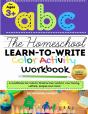 The Homeschool Learn To Write Color Activity Workbook - Preview