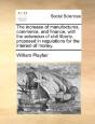 The Increase Of Manufactures, Commerce, - Preview