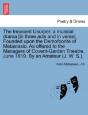 The Innocent Usurper, A Musical Drama (I - Preview
