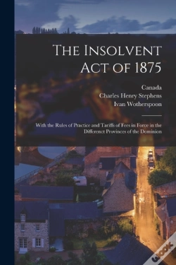 Capa do artigo The Insolvent Act Of 1875 (Microform) :