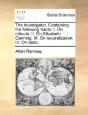 The Investigator. Containing The Followi - Preview