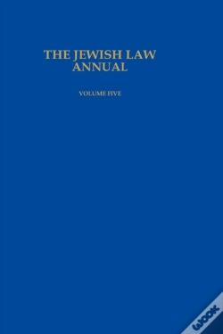 Capa do artigo The Jewish Law Annual Volume 5