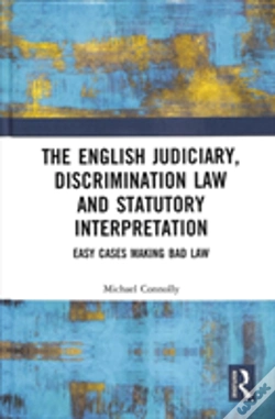 Capa do artigo The Judiciary, Discrimination Law And Statutory Interpretation