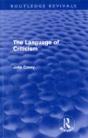The Language Of Criticism (Routledge Revivals) - Preview