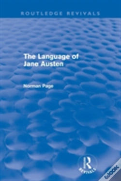 Capa do artigo The Language Of Jane Austen (Routledge Revivals)