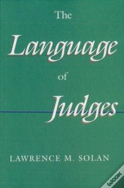 Capa do artigo The Language Of Judges