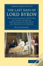 Capa do artigo The Last Days Of Lord Byron