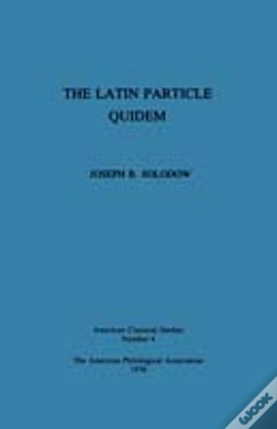 Capa do artigo The Latin Particle Quidem