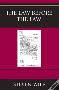 Capa do artigo The Law Before The Law