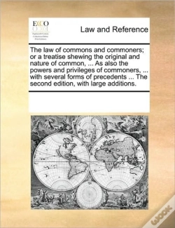 Capa do artigo The Law Of Commons And Commoners; Or A T