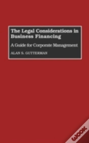 Capa do artigo The Legal Considerations In Business Financing