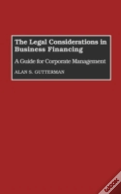 Capa do artigo The Legal Considerations In Business Financing