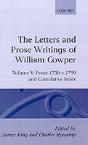 The Letters And Prose Writings: V: Prose 1756-C.1799 And Cumulative Index - Preview