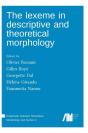 The Lexeme In Descriptive And Theoretical Morphology - Preview