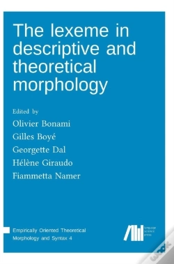Capa do artigo The Lexeme In Descriptive And Theoretical Morphology