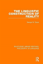 The Linguistic Construction Of Reality - Preview