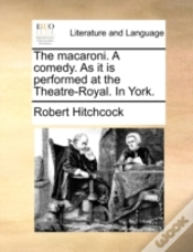 Capa do artigo The Macaroni. A Comedy. As It Is Perform