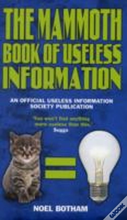 Capa do artigo The Mammoth Book Of Useless Information