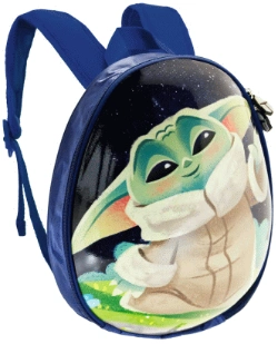 Capa do artigo The Mandalorian Greeting Mochila Eggy, Azul
