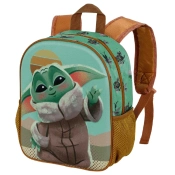 Capa do artigo The Mandalorian Say Hi Mochila 3D Pequena, Verde