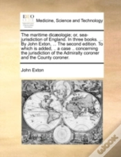 Capa do artigo The Maritime Dicæologie; Or, Sea-Jurisdi