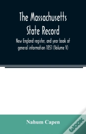 Capa do artigo The Massachusetts State Record, New Engl