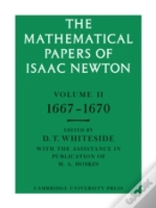 Capa do artigo The Mathematical Papers Of Isaac Newton: Volume 2, 1667-1670
