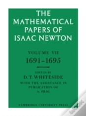 Capa do artigo The Mathematical Papers Of Isaac Newton: Volume 7, 1691â€“1695