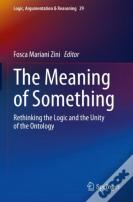 The Meaning Of Something