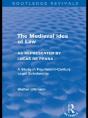 The Medieval Idea Of Law As Represented By Lucas De Penna (Routledge Revivals) - Preview