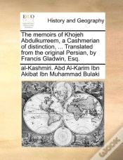 Capa do artigo The Memoirs Of Khojeh Abdulkurreem, A Ca