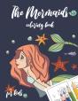 The Mermaids Coloring Book For Kids - Preview