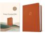 The Message Women'S Devotional Bible (Leather-Look, Terracotta) - Preview