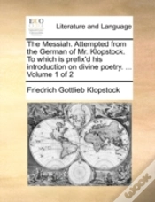 Capa do artigo The Messiah. Attempted From The German O