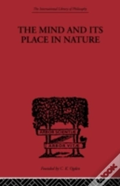 Capa do artigo The Mind And Its Place In Nature