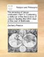 The Miracles Of Jesus Vindicated. Part I - Preview