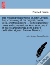Capa do artigo The Miscellaneous Works Of John Dryden,