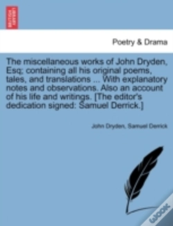 Capa do artigo The Miscellaneous Works Of John Dryden,