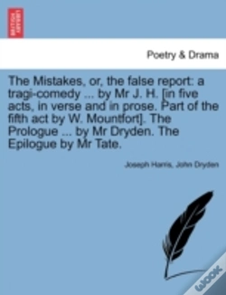 Capa do artigo The Mistakes, Or, The False Report: A Tr