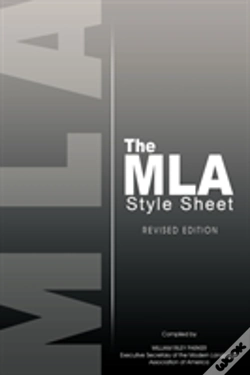 Capa do artigo The Mla Style Sheet