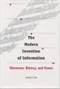 The Modern Invention Of Information - Preview