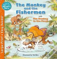 The Monkey & The Fishermen & The Donkey In The Pond