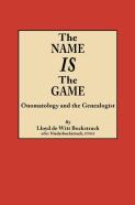The Name Is The Game