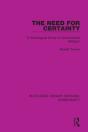 The Need For Certainty - Preview