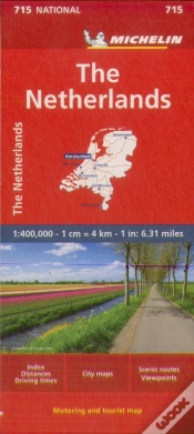 Capa do artigo The Netherlands - Michelin National Map 715