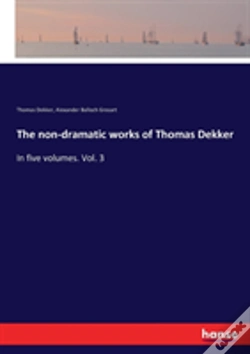 Capa do artigo The Non-Dramatic Works Of Thomas Dekker