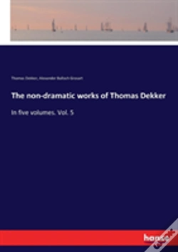 Capa do artigo The Non-Dramatic Works Of Thomas Dekker